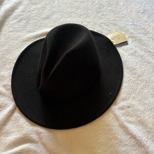 Black Fedora Hat